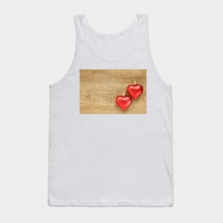 Two red hearts Tank Top